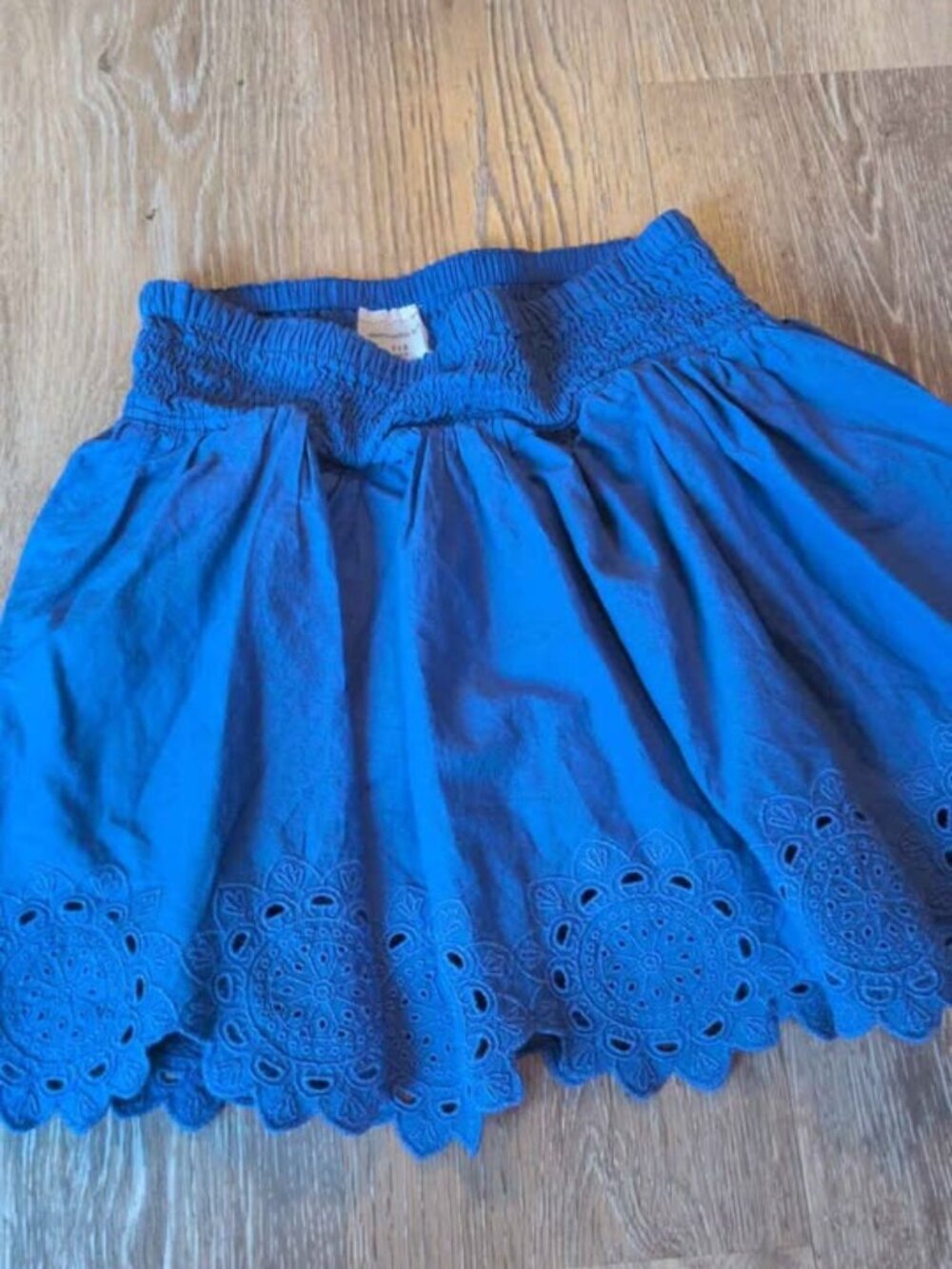 Abercrombie Kids Blue Eyelet Skort Size 7/8